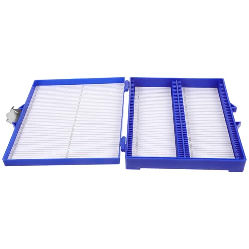 CHILDWEET Objektträger-Organizer-Kit Aufbewahrungsbox für Mikroskop-Objektträger Aufbewahrungskoffer für den Laborgebrauch CHILDWEET Objektträger-Organizer-Kit Aufbewahrungsbox für Mikroskop-Objektträger Aufbewahrungskoffer für den Laborgebrauch von CHILDWEET