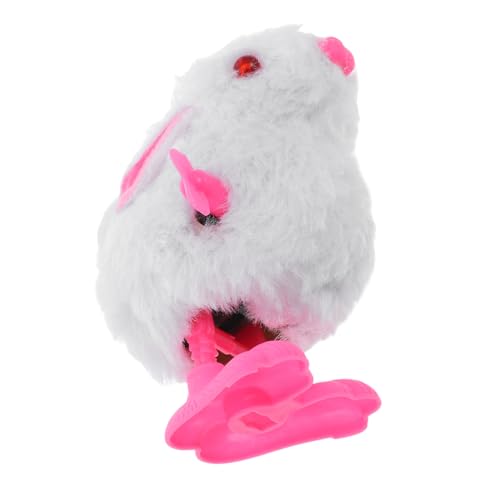 CHILDWEET Bezaubernder Aufzieh-plüschhase Ostern Stofftier Spielzeug Springspielzeug Für Kinder Kleinkinder Mädchen von CHILDWEET