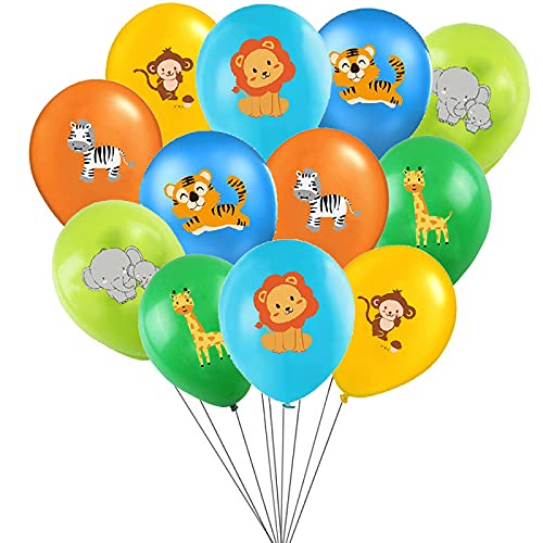 CHINPING 30 Stück Bunte Tier Luftballons, Naturlatex, 12 Zoll, für Babypartys, Kinder, Jungen & Mädchen CHINPING 30 Stück Bunte Tier Luftballons, Naturlatex, 12 Zoll, für Babypartys, Kinder, Jungen & Mädchen von CHINPING
