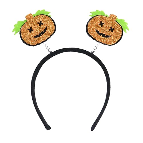 CHIZISX 2023 Halloween Party Haarband Totenkopf Kürbis Stirnband Kostüm Kopfschmuck Familientreffen Festlich Kopfschmuck Zubehör Kinder von CHIZISX