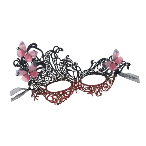 CHIZISX Elegante Maskeraden mit Augenspitze für elegante und thematische Zusammenkünfte CHIZISX Elegante Maskeraden mit Augenspitze für elegante und thematische Zusammenkünfte von CHIZISX