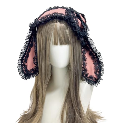 CHIZISX Entzückende Stirnbänder, Cartoon-Kaninchen, Haarreif, auffälliger Kopfschmuck für Halloween, Cosplay, Rollenspiele, Ohrhaarband für Frauen CHIZISX Entzückende Stirnbänder, Cartoon-Kaninchen, Haarreif, auffälliger Kopfschmuck für Halloween, Cosplay, Rollenspiele, Ohrhaarband für Frauen von CHIZISX