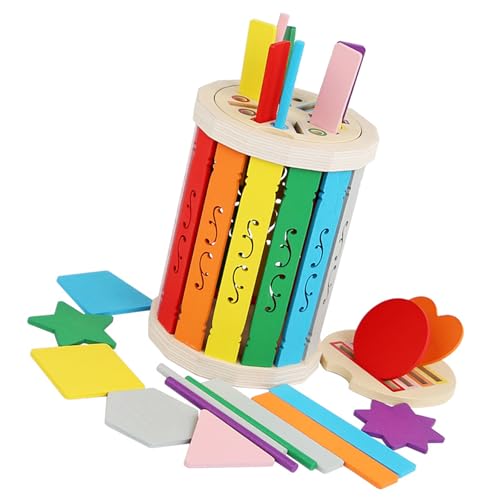 CHIZISX Farbform Matching Sorting Game Toy Parent Kids Interactive Fine Motor Skill Education Toy Kleinkind Sensorische Aktivität von CHIZISX