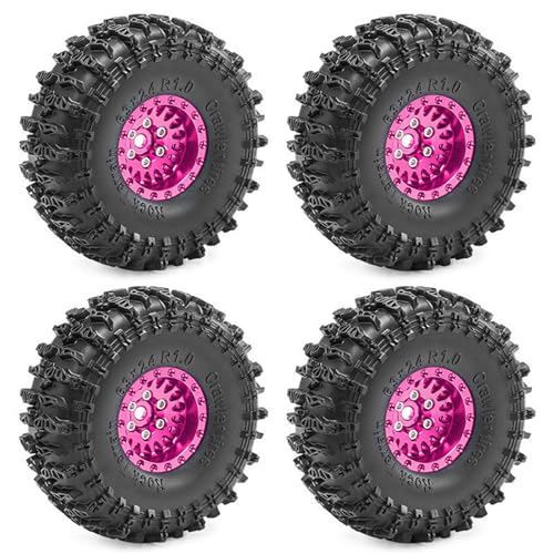 CHIZISX Fernbedienungsmodell Gummi Autoversorgungen Beadlock Rad Schlamm Gelände Reifen Set Radreifen Abnehmbare Feine Auto Teile von CHIZISX