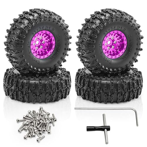 CHIZISX Fernbedienungsmodell Gummi Autoversorgungen Beadlock Rad Schlamm Gelände Reifen Set Radreifen Abnehmbare Feine Auto Teile von CHIZISX