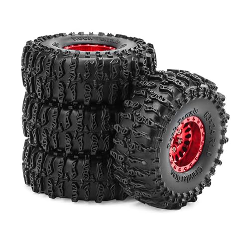 CHIZISX Fernbedienungsmodell Gummi Autoversorgungen Beadlock Rad Schlamm Gelände Reifen Set Radreifen Abnehmbare Feine Auto Teile von CHIZISX