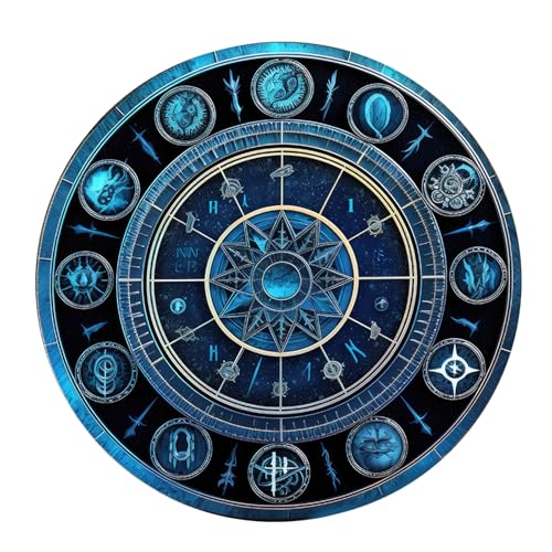 CHIZISX Konstellationen Astrologie Pendel Mat Pad Tarot von CHIZISX