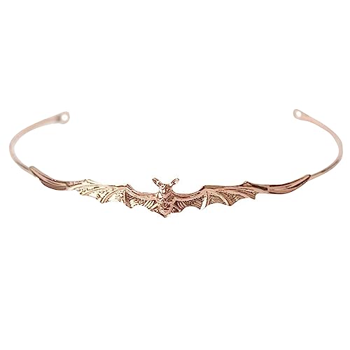 CHIZISX Krone Halloween Fledermausflügel Stirnband Königin Cosplay Party Kopfbedeckung Haarband Cooles Fledermausflügel Stirnband Halloween Dress Up CHIZISX Krone Halloween Fledermausflügel Stirnband Königin Cosplay Party Kopfbedeckung Haarband Cooles Fledermausflügel Stirnband Halloween Dress Up von CHIZISX
