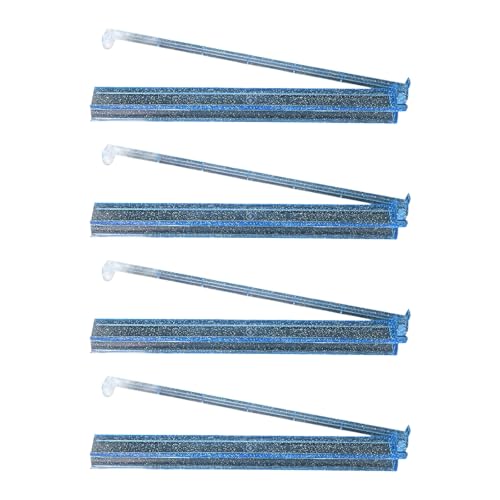 CHIZISX Moderne Mahjong-Racks mit Schieber, 4 Stück, Fliesen-Halter, Schiebe-Schubstangen, Amerika-Design, Heimgebrauch, Spielzubehör, Acryl-Fliesenhalter-Set von CHIZISX