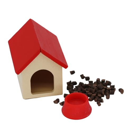 CHIZISX Pet House Hunde Lebensmittelmodell Haustierversorgungen 1:12 Skala Teenager Mädchen Kid Dollhouses Dekorationen Spielzeugspielset Spielzeugset von CHIZISX