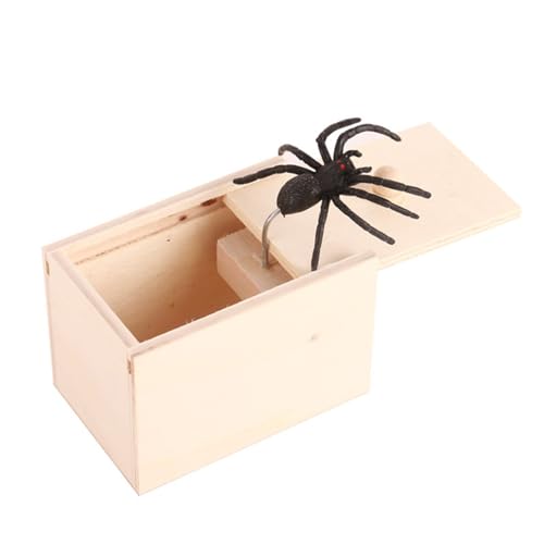 CHIZISX Praktische Robuste Holzspinnen Überraschungen Box Tragbares Gag Spiel Accessoire Spielzeug Für Praktische Witze Und Unterhaltung Holzüberraschungen Box CHIZISX Praktische Robuste Holzspinnen Überraschungen Box Tragbares Gag Spiel Accessoire Spielzeug Für Praktische Witze Und Unterhaltung Holzüberraschungen Box von CHIZISX