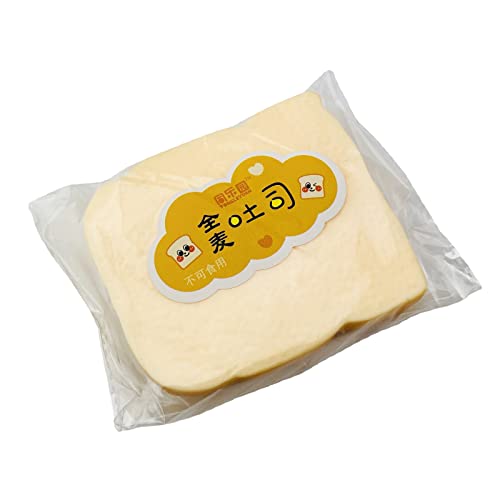 CHIZISX Simulation Vollkorntoast Künstliches Toastbrot Geschenk Für Kinder Mädchen Verwandte Freunde Soft CHIZISX Simulation Vollkorntoast Künstliches Toastbrot Geschenk Für Kinder Mädchen Verwandte Freunde Soft von CHIZISX