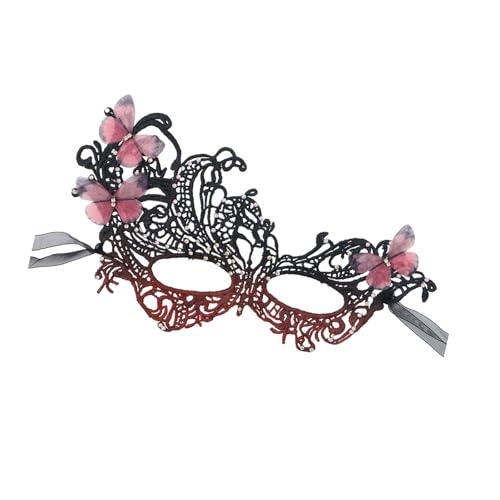CHIZISX Spitzenmaskeraden Ballmaske Geheimnisvolle Augenhöhe Für Hochzeiten Und Nachtclub Event CHIZISX Spitzenmaskeraden Ballmaske Geheimnisvolle Augenhöhe Für Hochzeiten Und Nachtclub Event von CHIZISX