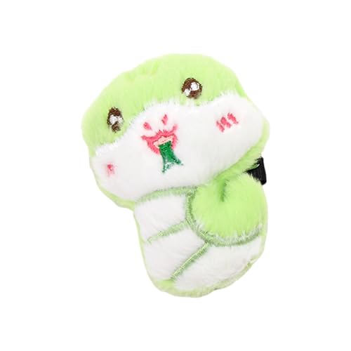 CHIZISX Stylischer Anime-Schlangen-Haarreif, auffälliger Schlangen-Kopfschmuck, grüne Kopfbedeckung für Halloween, Cosplay, Rollenspiele von CHIZISX