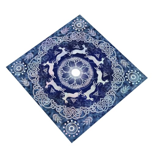 CHIZISX Tarots Tischdecke Mats Divinations Tisch Stoff Brettspielkartenpolster Für Spirituelle Kartenlesungen von CHIZISX