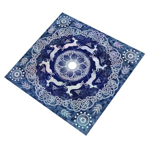 CHIZISX Tarots Tischdecke Mats Divinations Tisch Stoff Brettspielkartenpolster Für Spirituelle Kartenlesungen von CHIZISX