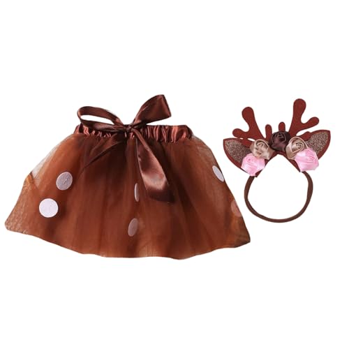 CHIZISX Tulle Rock Kopfstück Set Für Babyfoto Posen Outfit Neugeborene Foto Zubehör Kleidung Fotoshooting Outfits 2pcs Baby Requisiten von CHIZISX