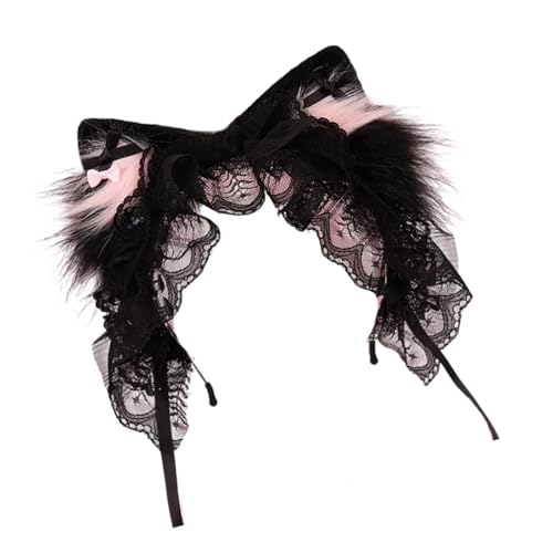 CHIZISX Verstellbare Pelzige Katzen Ohrhaarband Mit Bowknot Fashion Hair Accessoires Stirnband Für Anime Themenpartys Täglich Verwendung CHIZISX Verstellbare Pelzige Katzen Ohrhaarband Mit Bowknot Fashion Hair Accessoires Stirnband Für Anime Themenpartys Täglich Verwendung von CHIZISX