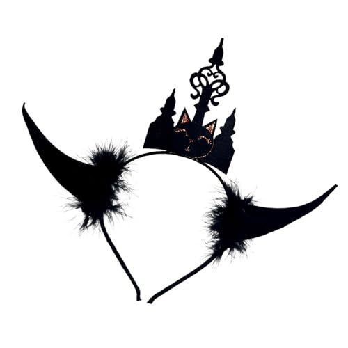 CHIZISX Verstellbares Halloween-Party-Haarteil, geflügeltes Fledermaus-Design, kreatives Thema, Haar-Accessoire für Maskeraden, Tanzveranstaltungen, Stirnbänder zum Tanzen CHIZISX Verstellbares Halloween-Party-Haarteil, geflügeltes Fledermaus-Design, kreatives Thema, Haar-Accessoire für Maskeraden, Tanzveranstaltungen, Stirnbänder zum Tanzen von CHIZISX