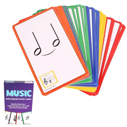 Coppers Plate Paper Music Blitzkarten Karten Lernen Lernwerkzeug Klavierakkorde Blitzkarten Klaviernote Theorie Flashkarten von CHIZISX