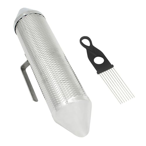 Guiro Instrument Percussion Metal Guiro Shaker With Scraper Percussion Instrument Early Learning Musical Toy von CHIZISX