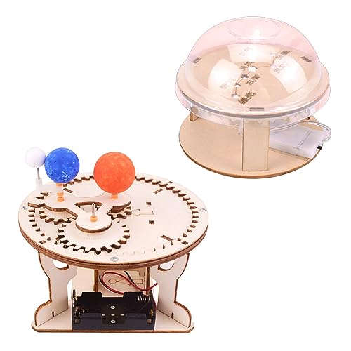 Holz Rätsel Gravur Safe Assembly Konstruktor Kits Spielzeuggebäude Mechanische Modelle Wissenschaftsexperiment Modell Solarsystem Wissenschaft Wissenschaftlicher Holz Luft Und von CHIZISX