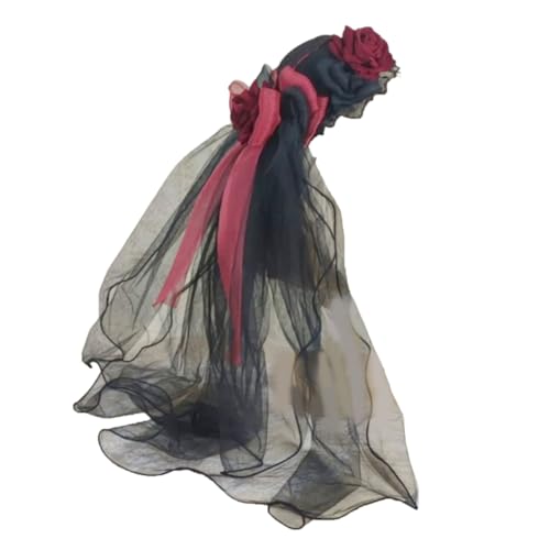 Kopfschmuck mit übertriebener Persönlichkeit, Braut-Kopfschmuck, rutschfest, zarter Kopfschmuck für Halloween, Mode-Statements, Halloween, Gothicismus-Accessoire Kopfschmuck mit übertriebener Persönlichkeit, Braut-Kopfschmuck, rutschfest, zarter Kopfschmuck für Halloween, Mode-Statements, Halloween, Gothicismus-Accessoire von CHIZISX