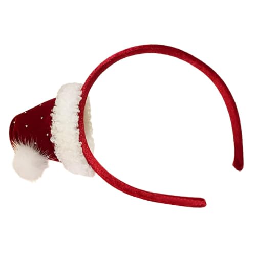 Neujahrs-Stirnband, Foto-Requisiten, lustiges Stirnband, Party, Weihnachtsmannmütze, Karaoke-Party, Haarreif, Weihnachtsbaum, für Bühne, Stirnbänder für Mädchen von CHIZISX