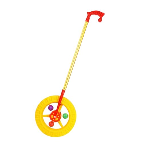 Push Wheel Toy Für Kids Educational Tragbarer Schub Entlang des Spielzeugs Für Frühzeitige Entwicklung Und Geburtstagsgeschenkschichtspielzeug von CHIZISX