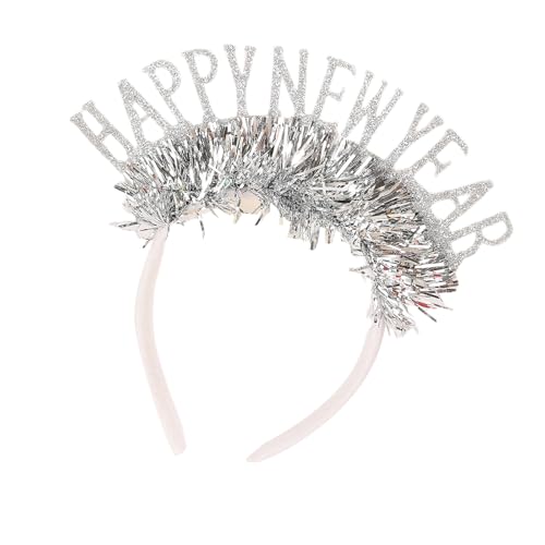 Silvester Party Stirnband für Erwachsene Kinder Pailletten Hairhoop Weihnachten Party Kopfschmuck Neujahr Festival Haarband Weihnachten Kostüm Zubehör Silvester Party Stirnband für Erwachsene Kinder Pailletten Hairhoop Weihnachten Party Kopfschmuck Neujahr Festival Haarband Weihnachten Kostüm Zubehör von CHIZISX