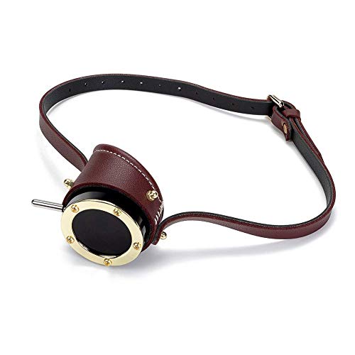 CHJIEXDEC Halloween Steampunk Brille Viktorianischer Stil Luxus Klasse Goggle Festival Rave Brille Vintage Schweißen Cosplay (E) von CHJIEXDEC