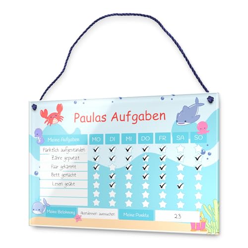 Belohnungstafel Kinder personalisiert mit Namen - Wochenplaner & Belohnungssystem für Mädchen & Jungen - große Motiv Auswahl! - Routine Planer und Aufgabenplaner - To do Liste Tagesplan Belohnungstafel Kinder personalisiert mit Namen - Wochenplaner & Belohnungssystem für Mädchen & Jungen - große Motiv Auswahl! - Routine Planer und Aufgabenplaner - To do Liste Tagesplan von CHRISCK design