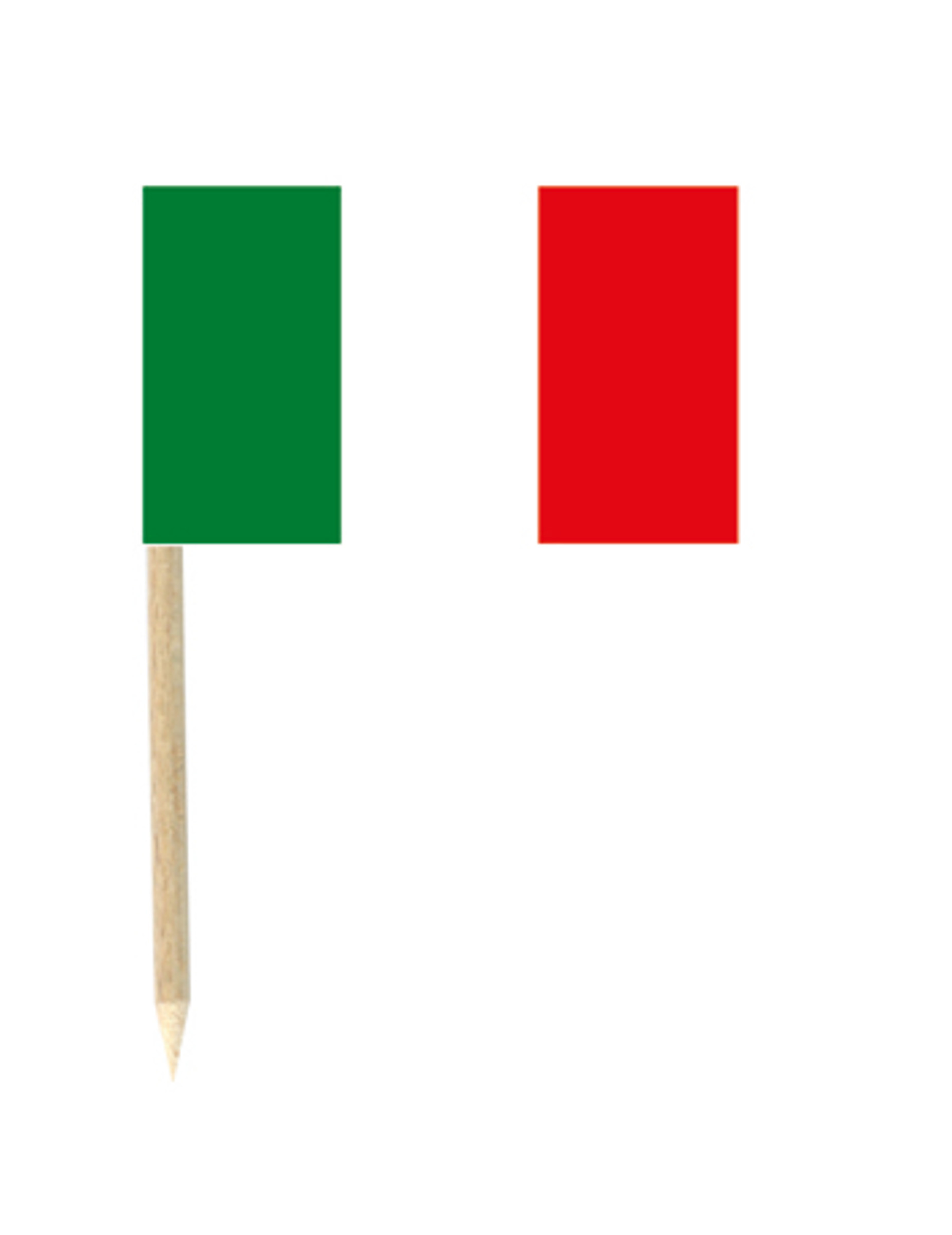 50 Party-Picker Italien 3x5 cm von CHRISTIANFABRICATIONS
