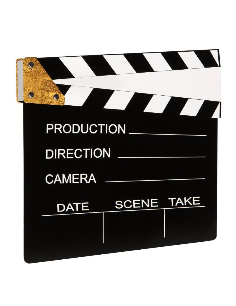 Deko Filmklappe Hollywood 28 x 28,5 cm von CHRISTIANFABRICATIONS
