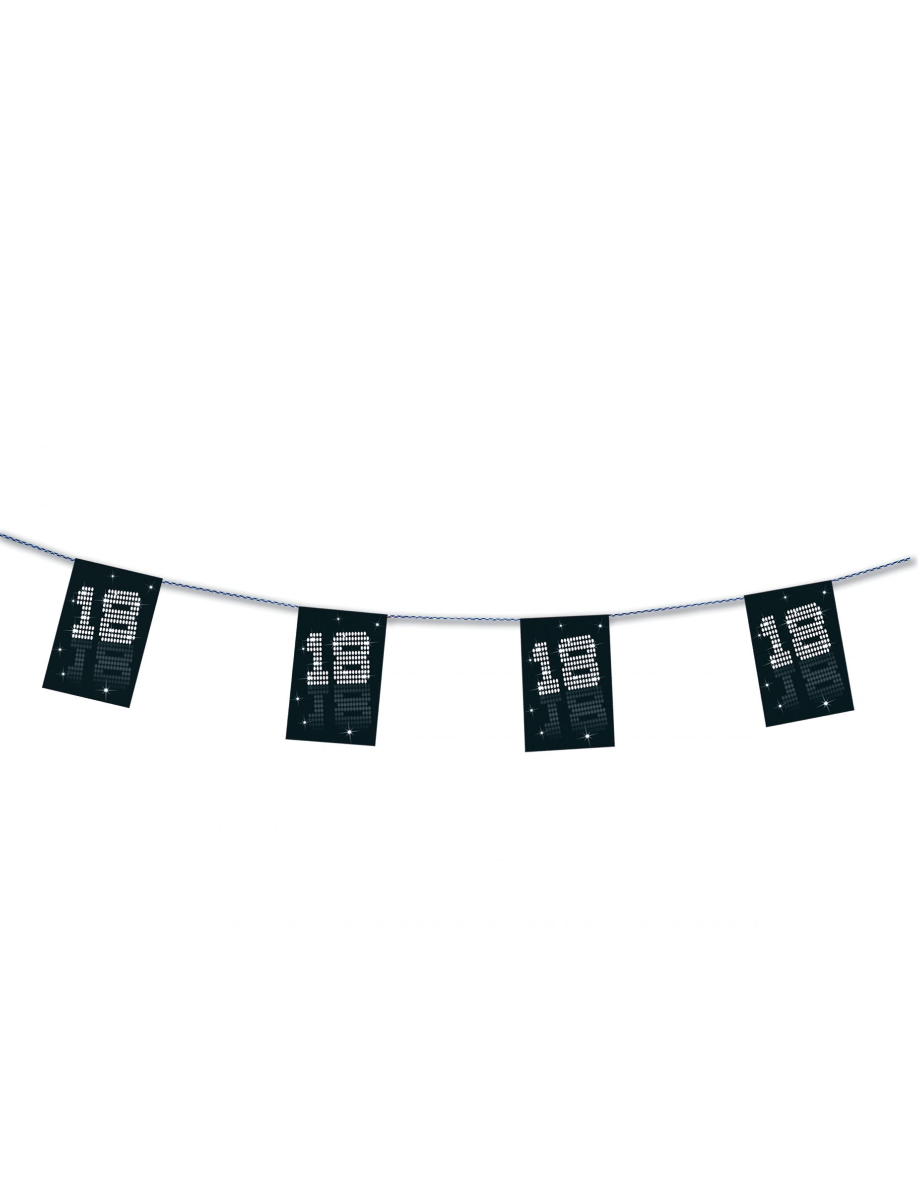 Geburtstagsgirlande VIP 18 Jahre 4m Geburtstagsgirlande VIP 18 Jahre 4m von CHRISTIANFABRICATIONS