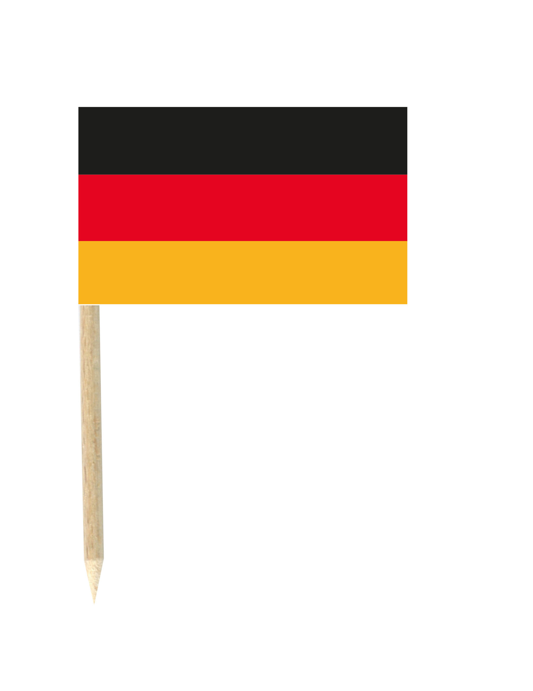 Mini-Deutschland-Fahnen Fanartikelset 50 Stück schwarz-rot-gold 3x5cm Mini-Deutschland-Fahnen Fanartikelset 50 Stück schwarz-rot-gold 3x5cm von CHRISTIANFABRICATIONS