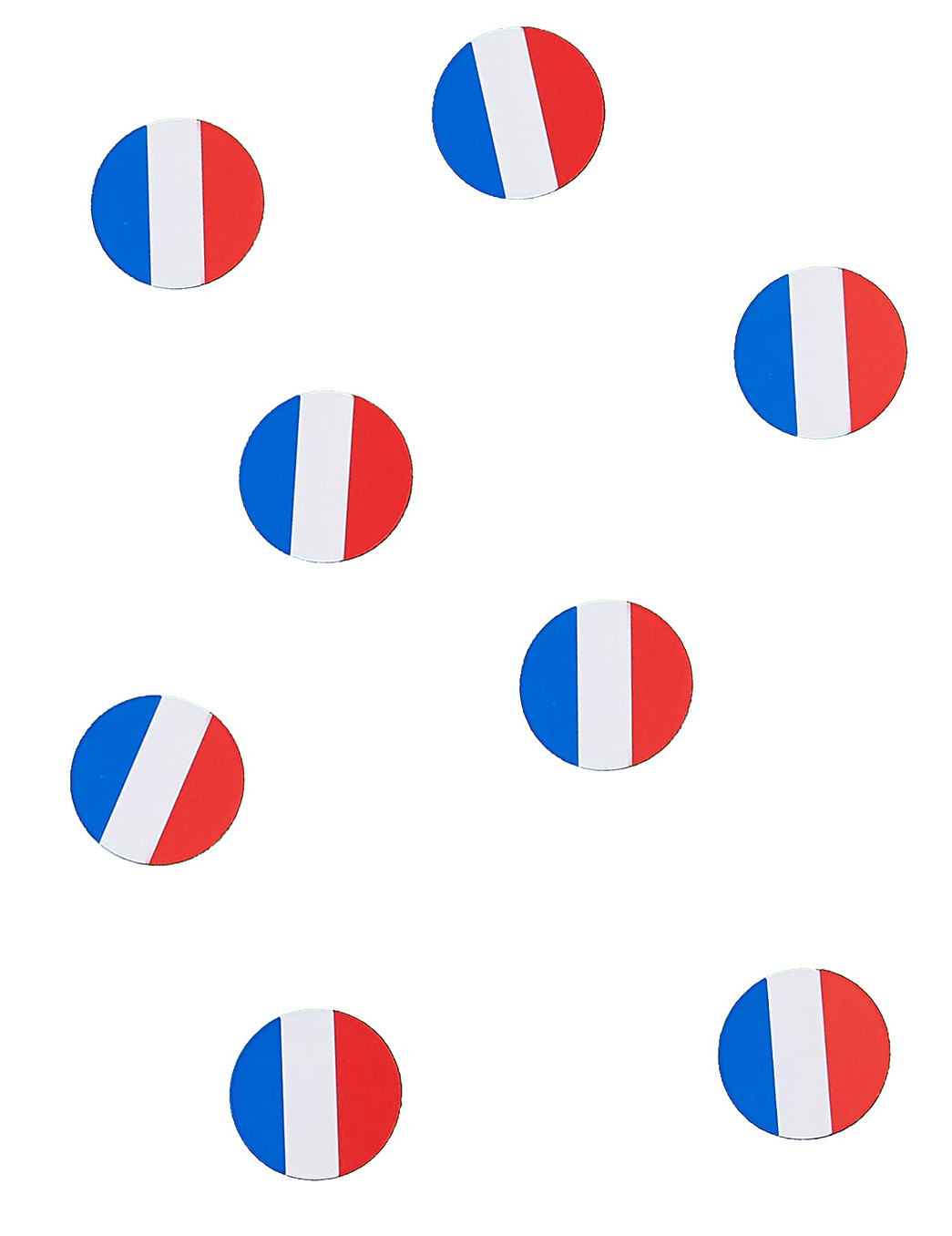 Tisch-Konfetti Frankreich Fanartikel 150 stück blau-weiss-rot 18g Tisch-Konfetti Frankreich Fanartikel 150 stück blau-weiss-rot 18g von CHRISTIANFABRICATIONS