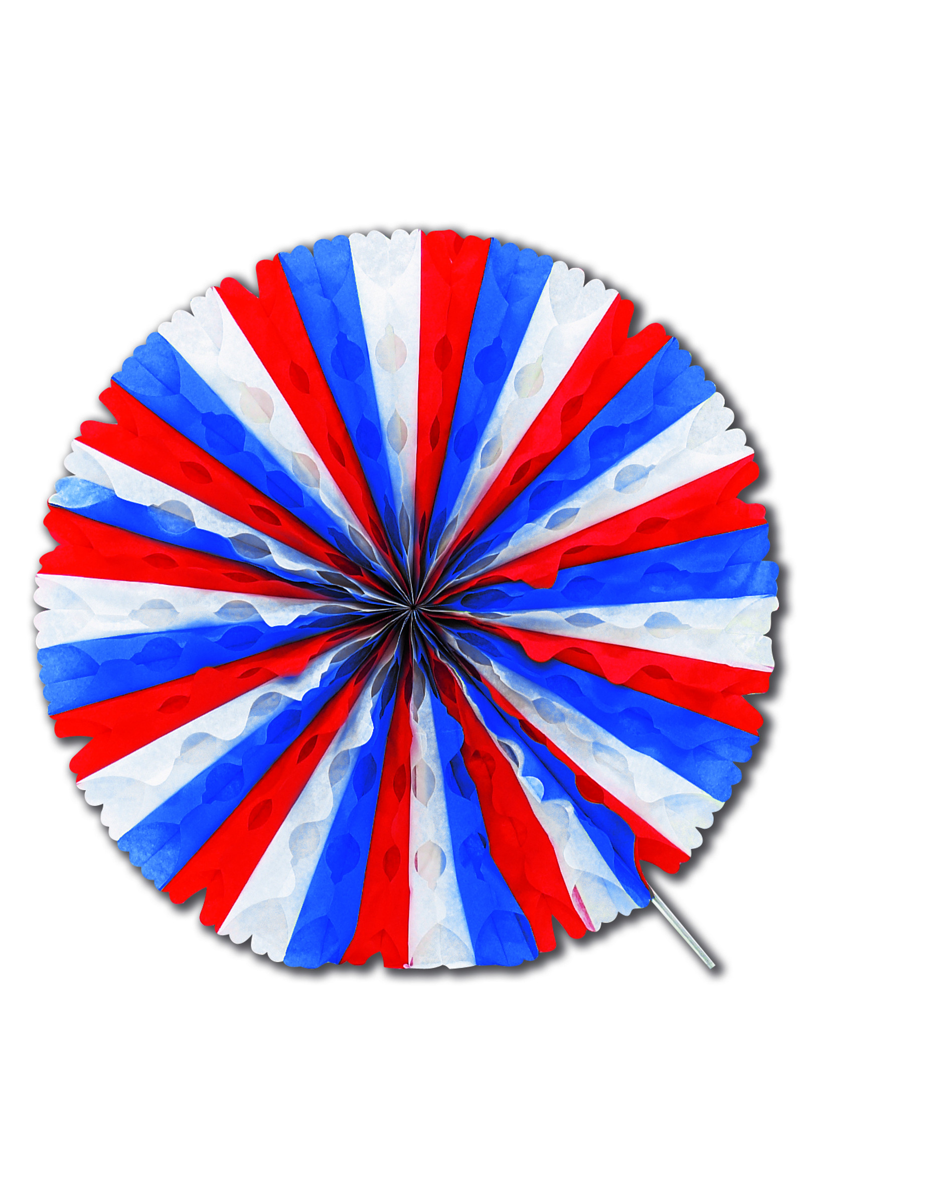Waben-Deko Frankreich-Fanartikel Hängedeko weiss-blau-rot 50 cm Waben-Deko Frankreich-Fanartikel Hängedeko weiss-blau-rot 50 cm von CHRISTIANFABRICATIONS