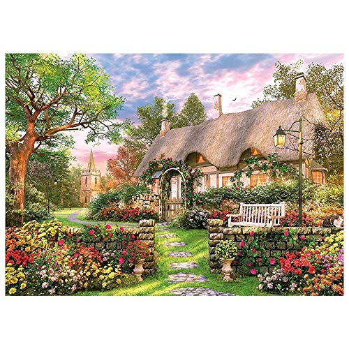 1000 Teile Puzzles Romantische Englische Landschaft Muster Puzzle Home Dekoration Pädagogische Intellektuelle Spiele Spielzeug für Erwachsene Kinder von CHRISTY HARRELL