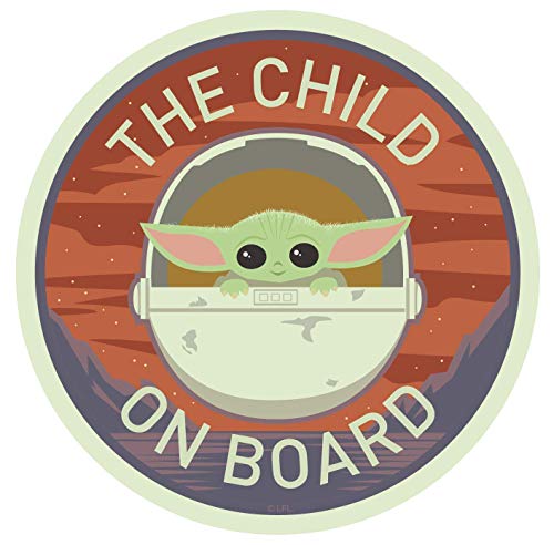 Chroma Graphics Mandalorian The Child On Board E Stick Onz Aufkleber von CHROMA
