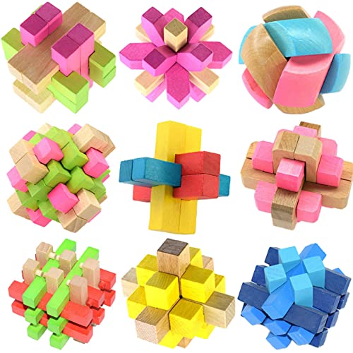 Knobelspiele Holz, 3D Knobelspiele für Erwachsene, Geschicklichkeitsspiele Erwachsene, Geduldsspiel für Erwachsene, Logikspiele für Erwachsene, Spielzeug Geschenk Set für Erwachsene & Kinder Knobelspiele Holz, 3D Knobelspiele für Erwachsene, Geschicklichkeitsspiele Erwachsene, Geduldsspiel für Erwachsene, Logikspiele für Erwachsene, Spielzeug Geschenk Set für Erwachsene & Kinder von CHSEEO