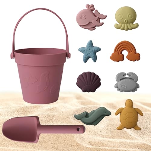 CHSEEO Sandspielzeug Silikon, 8 Stück Strandspielzeug Kinder, Sandkasten Spielzeug, Sandformen, Tierformen, Gartenspielzeug für Kinder, Sandspielzeug für Mädchen Junge-3 CHSEEO Sandspielzeug Silikon, 8 Stück Strandspielzeug Kinder, Sandkasten Spielzeug, Sandformen, Tierformen, Gartenspielzeug für Kinder, Sandspielzeug für Mädchen Junge-3 von CHSEEO