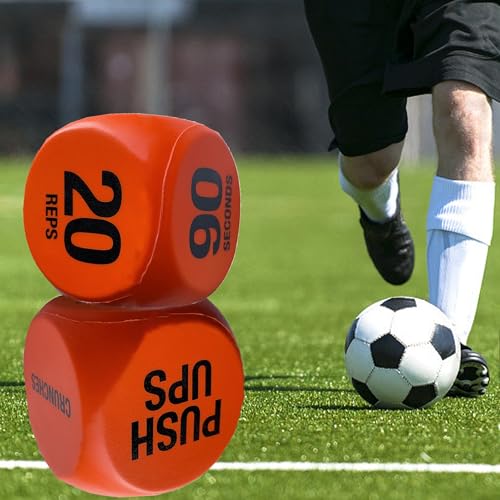CHSG 2PCS Fußball Hält Training Würfel, Fußball Keepy Up Training Würfel Fußball Geschenke, Schaumstoff-Trainingshilfe Für Anfänger, Entwickeln Sie Soccer Fähigkeiten Fußball Geschenke CHSG 2PCS Fußball Hält Training Würfel, Fußball Keepy Up Training Würfel Fußball Geschenke, Schaumstoff-Trainingshilfe Für Anfänger, Entwickeln Sie Soccer Fähigkeiten Fußball Geschenke von CHSG