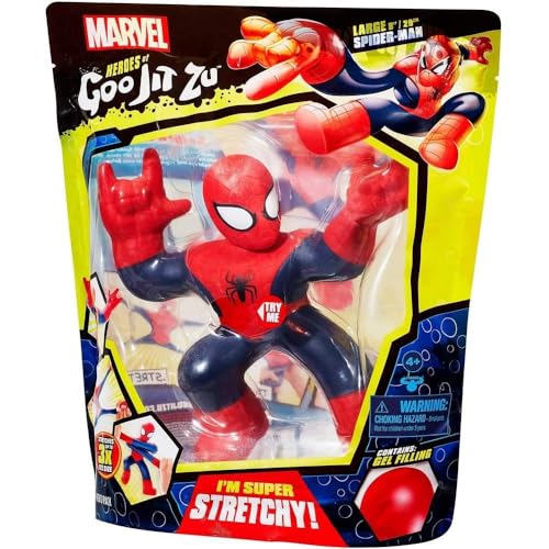 GOO JIT Zu-Helden Marvel Groß 20 cm Supagoo-Spider-Man von Heroes of Goo Jit Zu