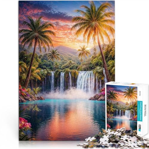1000-Teile-Puzzle für Erwachsene Dämmerungsparadies Aus Holz ab 14 Jahren Anspruchsvolles Spiel und Familienspiel tolles Größe:50x75cm/19.6x29.5Zoll 1000-Teile-Puzzle für Erwachsene Dämmerungsparadies Aus Holz ab 14 Jahren Anspruchsvolles Spiel und Familienspiel tolles Größe:50x75cm/19.6x29.5Zoll von CHTLIFQ
