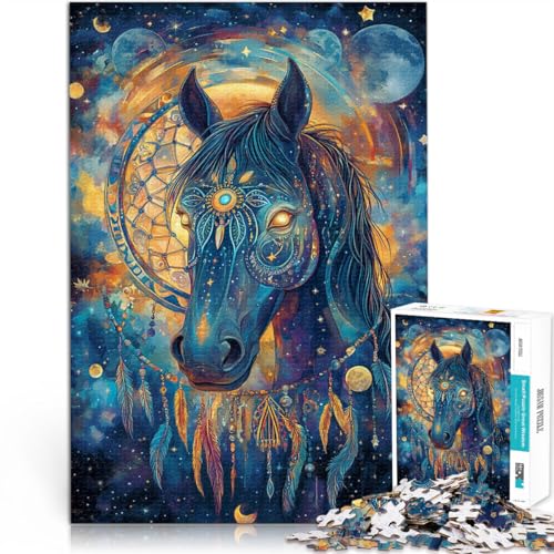 1000-Teile-Puzzle für Erwachsene Fantasie-Zauberpferd Aus Karton ab 14 Jahren Quizspiel Lustige Aktivitäten für zu Hause, Geburtstagsgeschenk, Reisegeschenke。Größe:26x38cm/10.2x14.9Zoll 1000-Teile-Puzzle für Erwachsene Fantasie-Zauberpferd Aus Karton ab 14 Jahren Quizspiel Lustige Aktivitäten für zu Hause, Geburtstagsgeschenk, Reisegeschenke。Größe:26x38cm/10.2x14.9Zoll von CHTLIFQ