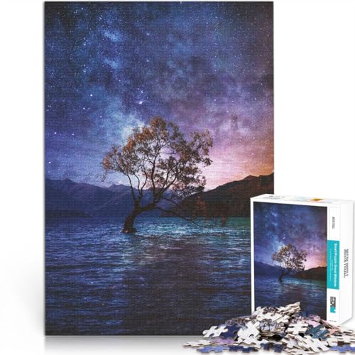 1000-Teile-Puzzle für Erwachsene Flussbaum Aus Karton ab 14 Jahren Anspruchsvolles Spiel und Familienspiel tolles Größe:38x52cm/14.9x20.4Zoll 1000-Teile-Puzzle für Erwachsene Flussbaum Aus Karton ab 14 Jahren Anspruchsvolles Spiel und Familienspiel tolles Größe:38x52cm/14.9x20.4Zoll von CHTLIFQ