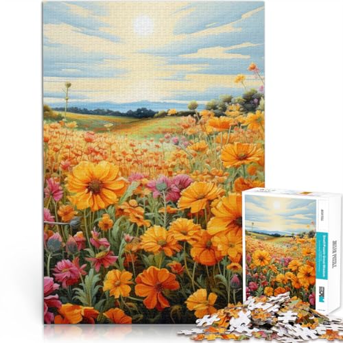 1000-Teile-Puzzle für Erwachsene Herbstblumen Aus Holz ab 14 Jahren Intellektuelles Spiel Geschenk zum Geburtstag。Größe:50x75cm/19.6x29.5Zoll 1000-Teile-Puzzle für Erwachsene Herbstblumen Aus Holz ab 14 Jahren Intellektuelles Spiel Geschenk zum Geburtstag。Größe:50x75cm/19.6x29.5Zoll von CHTLIFQ