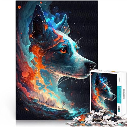 1000-Teile-Puzzle für Erwachsene Jack Russell Terrier Hund Aus Holz für 14+ Intellektuelles Spiel Geschenk zum Geburtstag。Größe:50x75cm/19.6x29.5Zoll 1000-Teile-Puzzle für Erwachsene Jack Russell Terrier Hund Aus Holz für 14+ Intellektuelles Spiel Geschenk zum Geburtstag。Größe:50x75cm/19.6x29.5Zoll von CHTLIFQ