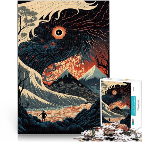 1000-Teile-Puzzle für Erwachsene Landschaft Berg Aus Holz ab 14 Jahren für die Heimdekoration Geschenkideen。Größe:50x75cm/19.6x29.5Zoll 1000-Teile-Puzzle für Erwachsene Landschaft Berg Aus Holz ab 14 Jahren für die Heimdekoration Geschenkideen。Größe:50x75cm/19.6x29.5Zoll von CHTLIFQ